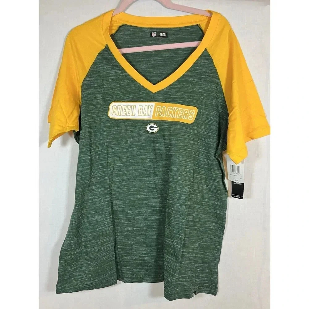 New‎ Era Women's Green Bay Packers T Shirt NFL